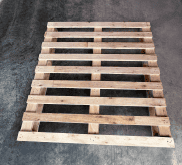 Sturdy wooden pallet ideal for shipping, storage, and logistics solutions at PT Sumatra ZhongHe Wood Industry.